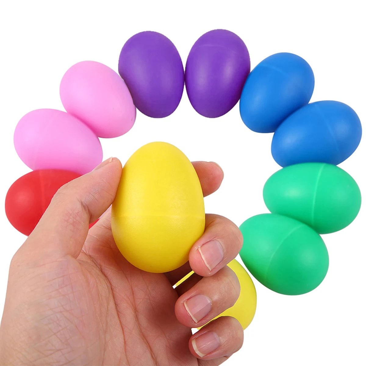 12PCS Easter Egg Shakers for K - Baby Products Basket recension och pris