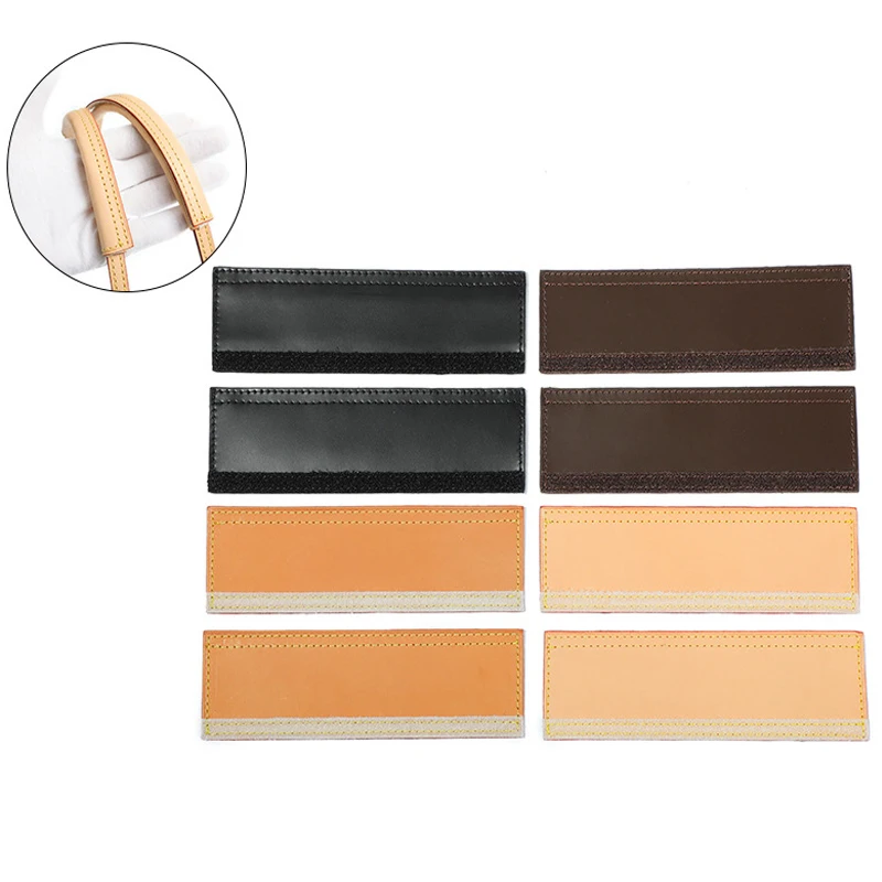 High Quality Genuine Cow Leather Vachetta Vegetable Tanned Protector Protective Sleeve Loop Pad for Handbag Bag Handles