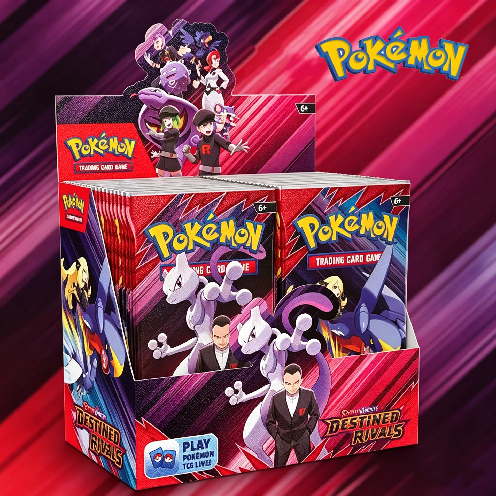 NUEVO Set de 360 Cartas Pokémon Destined Rivals Prismatic Evolutions Scarlet Violet 151 PALDEAN, Cartas de Batalla en Inglés