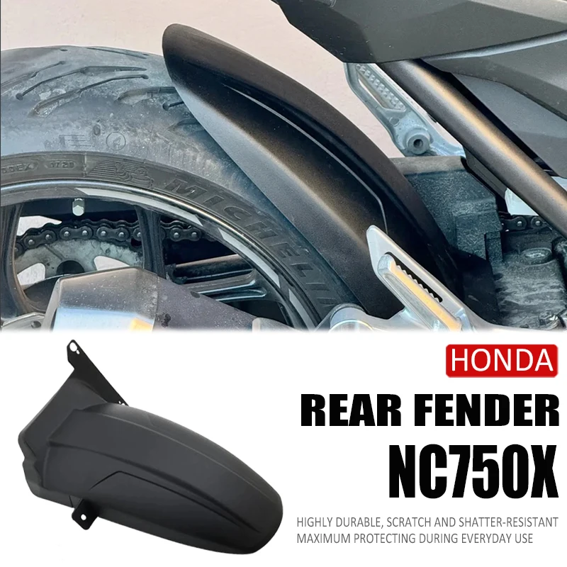 

New Motorcycle Fender Rear Extender Hugger Mudguard For Honda NC700 NC750 S / X NC750S NC750X NC700S NC700X NC750 700 2012-2023
