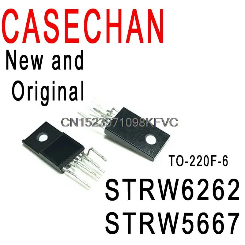 2PCS New and Original W5667 W6262 TO-220F-6 LCD Power Module In Stock STRW6262 STRW5667