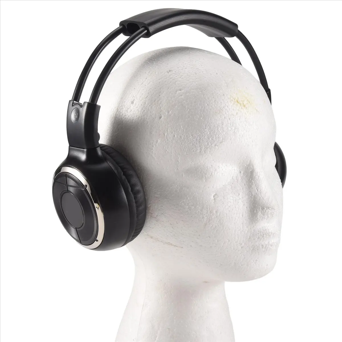 

Беспроводные стереонаушники Doings 2 x Double Infrared с ИК-управлением для автомобильного DVD-плеера, черные, для подголовника