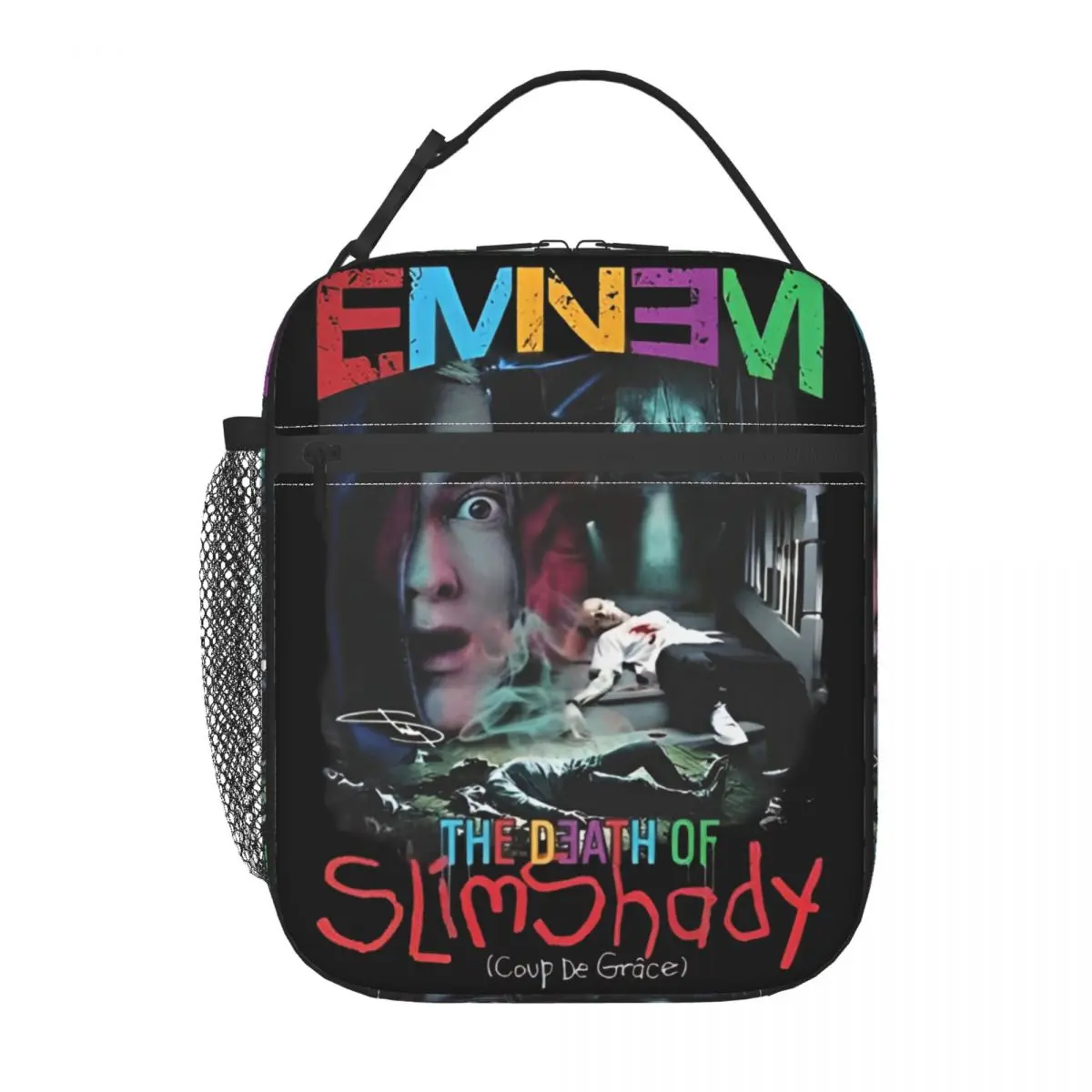 

Изолированная сумка для обеда Eminem Rapper, сумки-контейнеры для еды, многоразовые холодильники, термобокс для обеда для пикника
