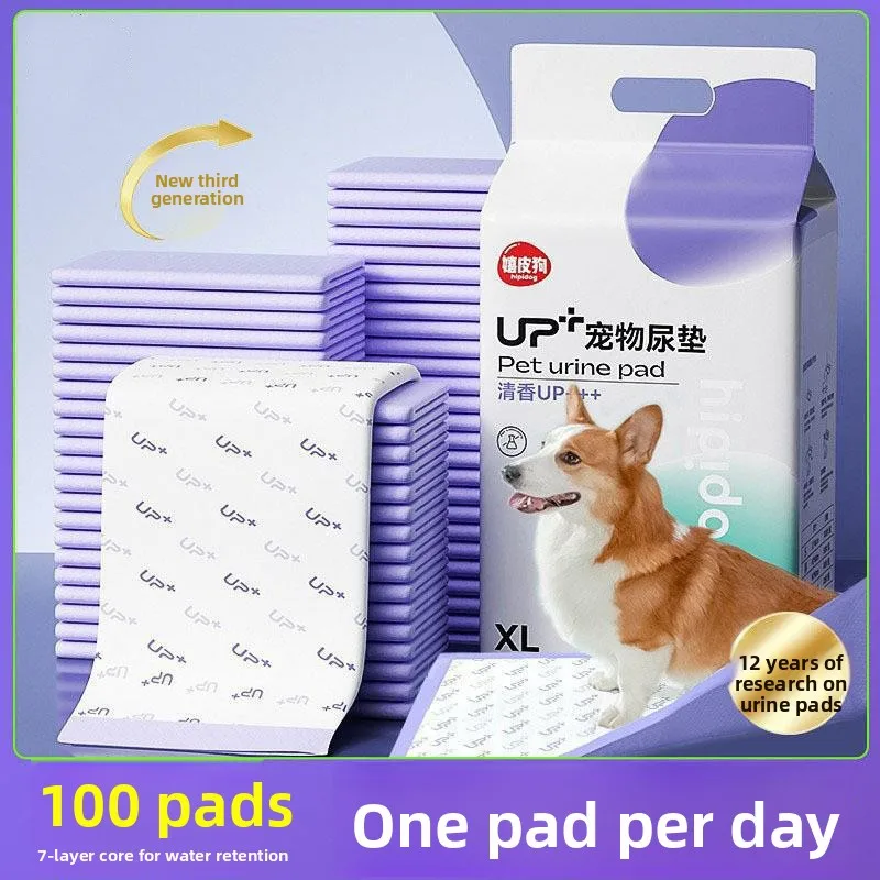 

Thiened дезодорирующий впитывающий подгузник для домашних животных, подушечки для дрессировки собак, коврик для туалета, экологически чистый уход за домашними животными, товары для домашних животных