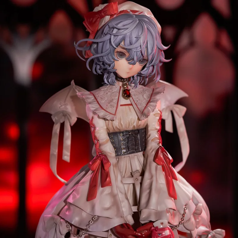 

Touhou Project Remilia Scarlet Blood Ver Authentic Anime Collectible Figure PVC Statue For Anime Fans Collection