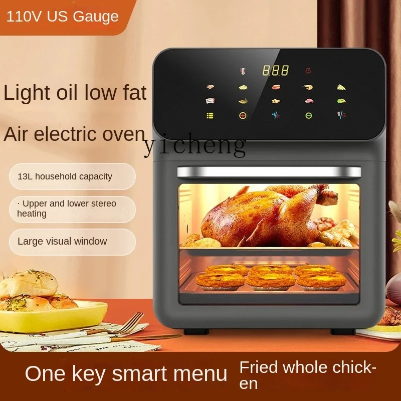 Xl110v Touch Screen Visual Air Fryer Cross-Border Export Multi-Functional Deep Frying Pan Household