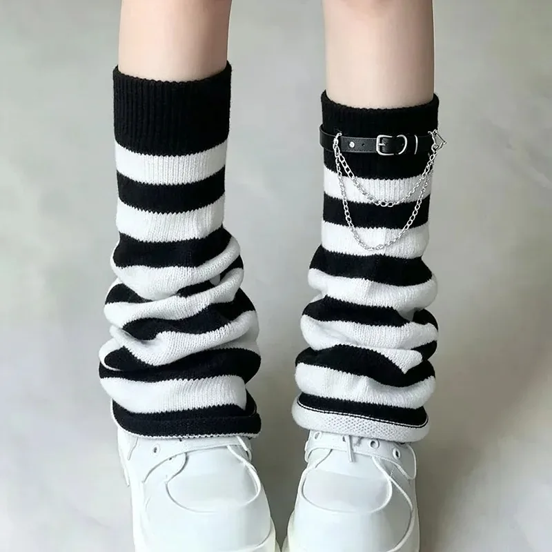 Subcultural Gothic Denim American Streetwears Leg Warmers Harajuku Japanese Y2k Aesthetic Sweet Cool Girl Leg Warmer Accessories