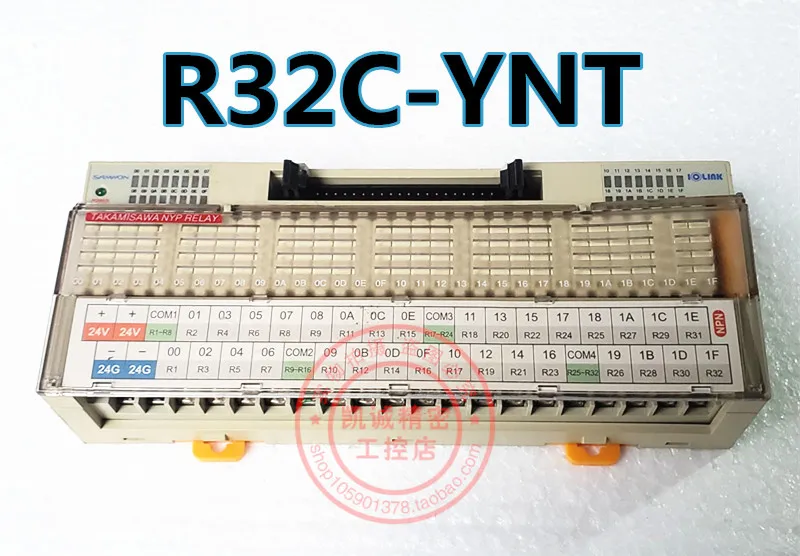 

Original Imported Korean Ternary Combination Relay R32C-NS5A-40P Terminal Module R32C-YNT