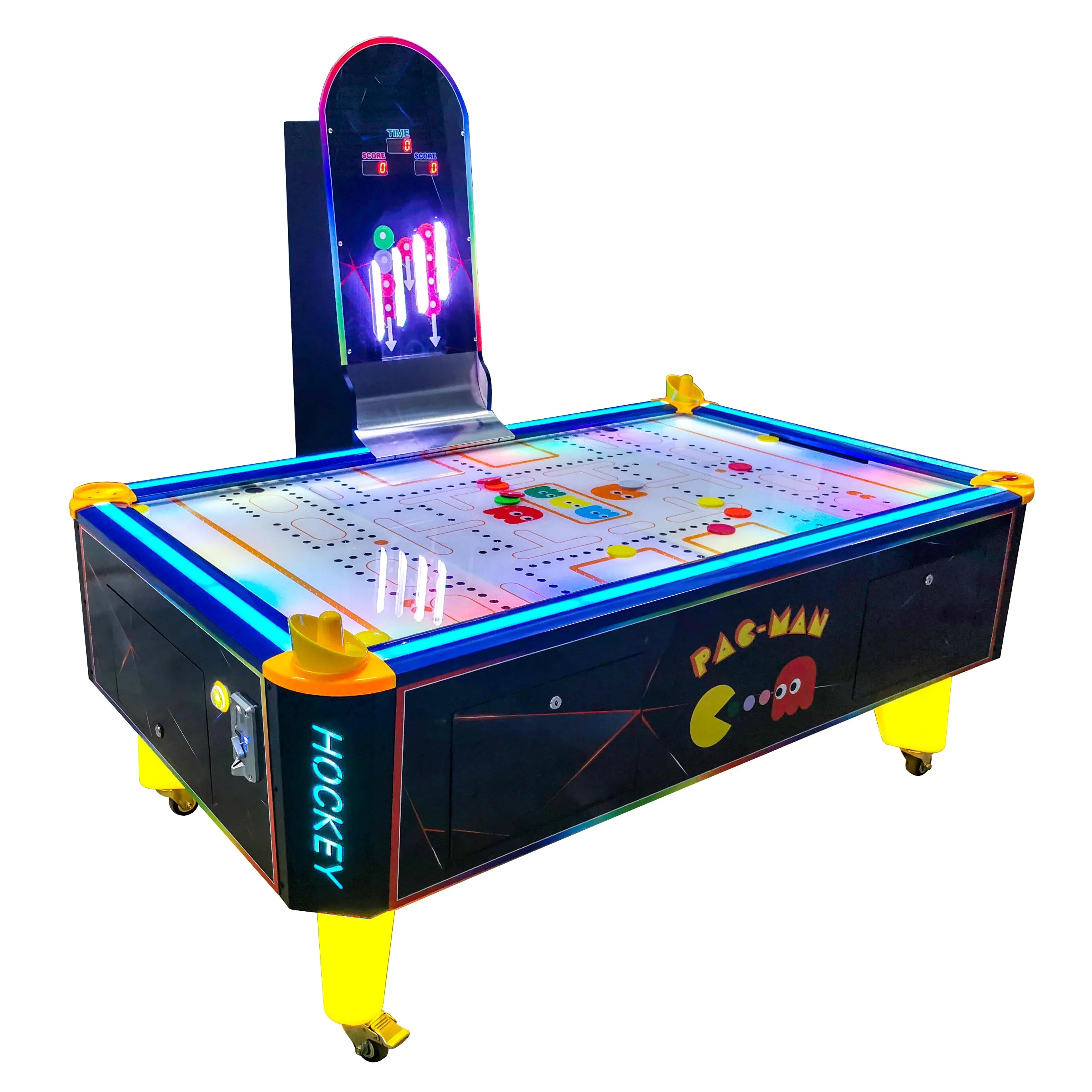 Automatic Air Hockey Table Game Machine 2/4 Players Coin Operated Air Hockey Table Machine