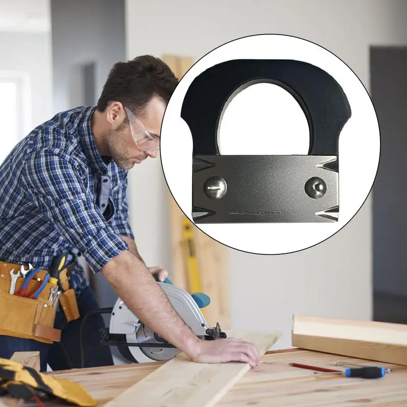 Edge Banding Cutter Hand Planer Deburring Tool Handheld Double Side Chamfering Scraper For ABS PVC Veneer Furniture Restoration