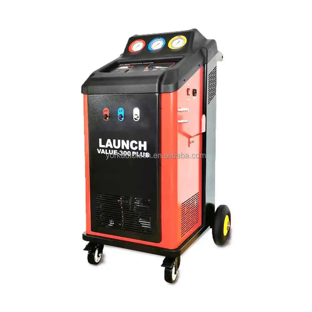 

2025 High Efficiency Automotive Air Conditioning Service Machine LAUNCH VALUE 300 PLUS for R134a and R1234yf Systems