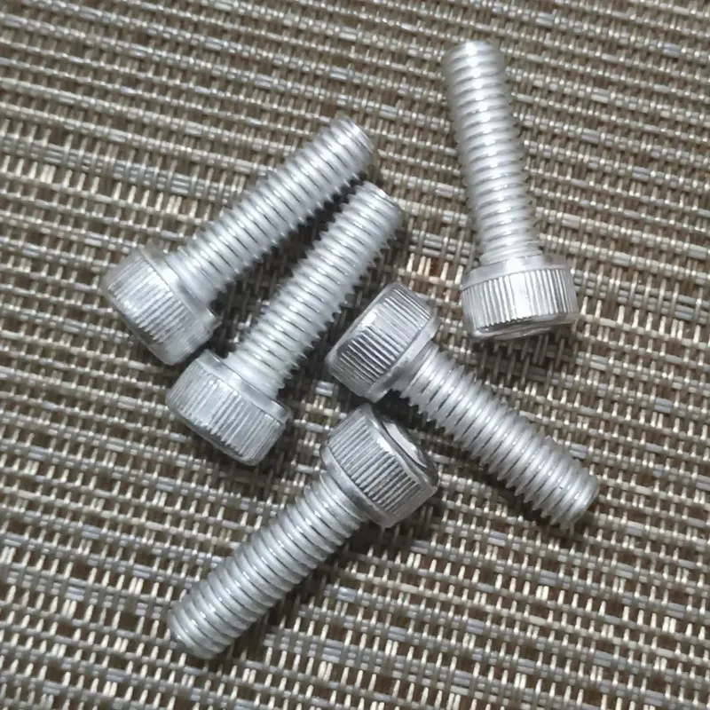 Aluminum Alloy Socket Head Cap Screw Cup Head Hexagon Socket Allen Bolt M2 M2.5 M3 M4 M5 M6 M8 M10 M12 Metric Screws Bolts