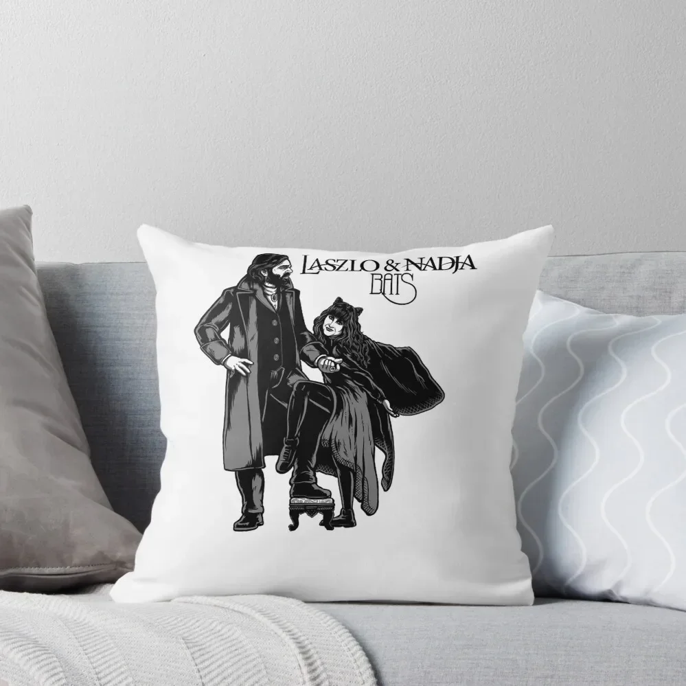 Laszlo And Nadja album cover Throw Pillow pillows decor home pillow pillowcase pillow