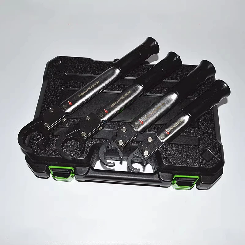 Picture 6: ST-02-L Refrigeration Air Conditioning Special Ratchet Torque Wrench Copper Cap Bell Mouth Torque Wrench Open Wrench