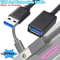 50cm USB 3.0 Extension Cable Male-Female Extender Cable Fast Speed USB  Extended for Laptop PC U Disk Phone Mouse USB Extension