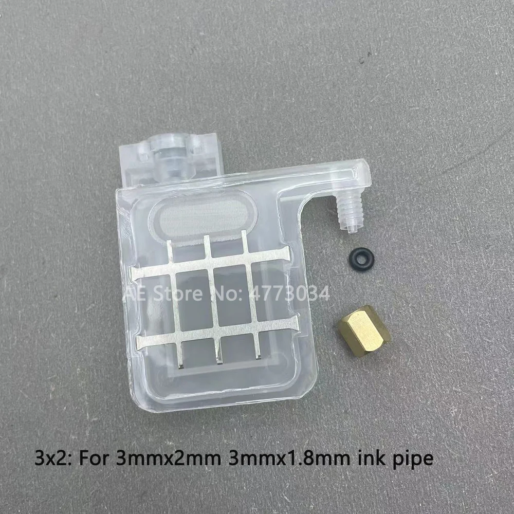 20PCS DX5 Ink Damper Transparent Dumper For Epson DX5 XP600 4720 i3200 5113 Printhead Print head Eco Solvent Printer Plotter