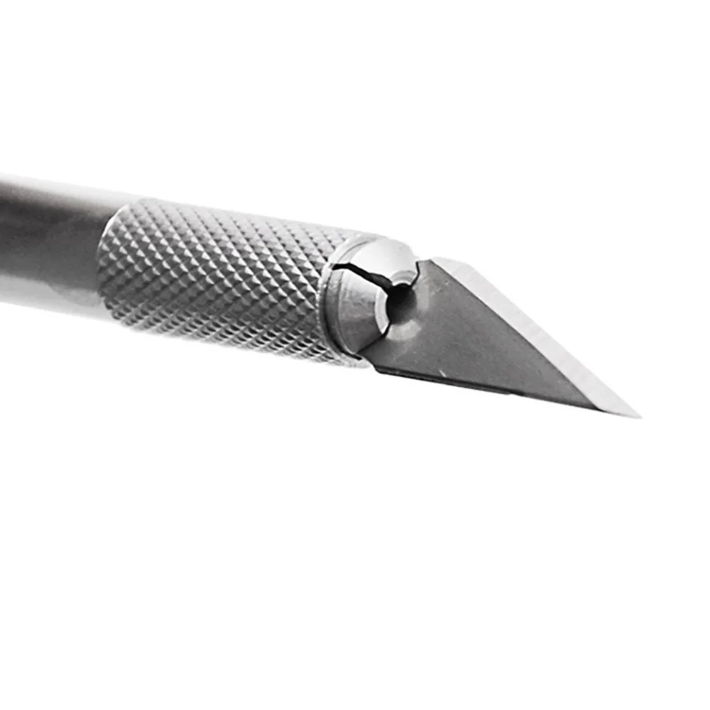 Schnitzmesser Metall-Skalpellmesser Klingen zum Gravieren für Holzskulpturen Schneiden DIY Reparatur Handwerkzeuge – Detail 3