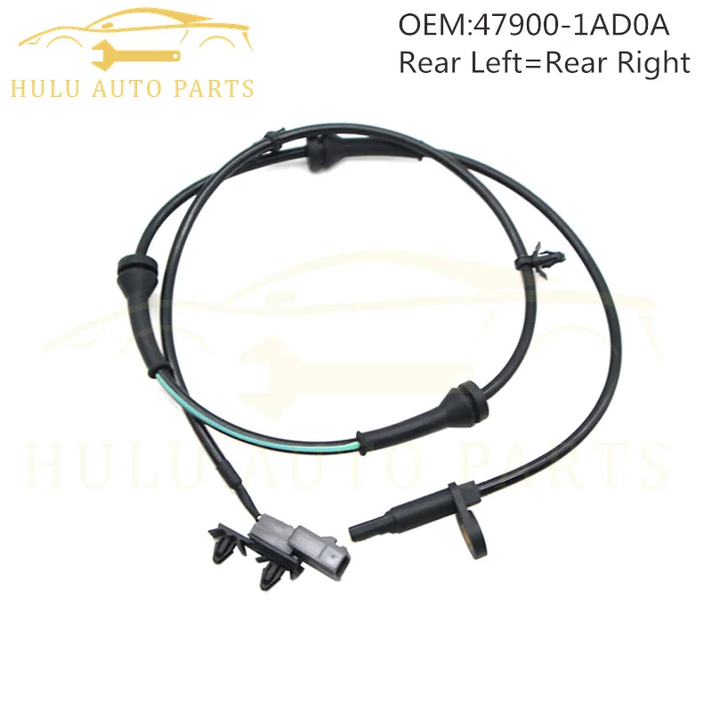 47900-1AD0A 479001AD0A 47900-1AD0B Car Rear Left Right ABS Wheel Speed Sensor For Nissan Quest Murano 2009-2012 5S12285 5S12287