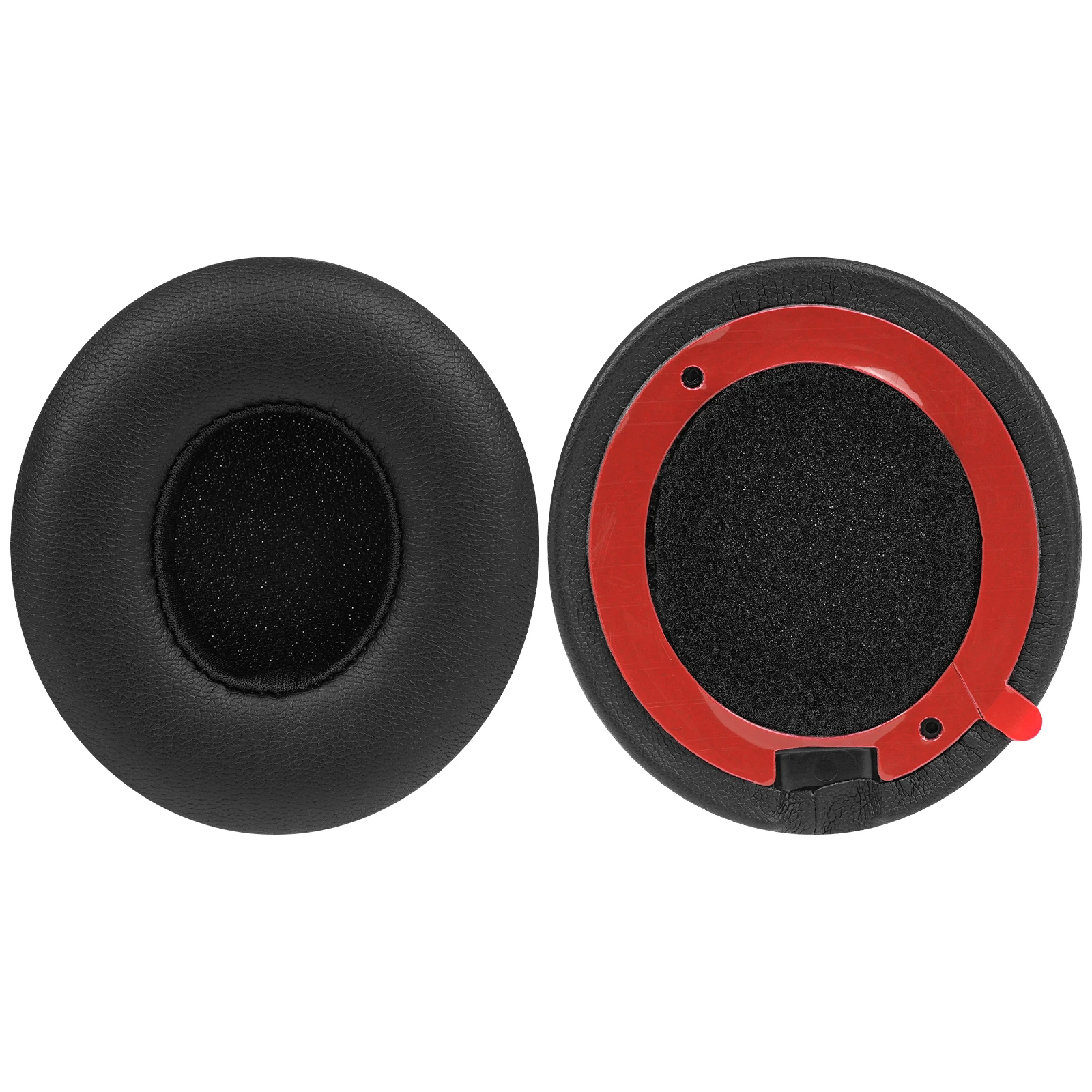 وسادات أذن بديلة من Geekria QuickFit لسماعات Beats Solo 4 اللاسلكية على الأذن وسائد الأذن وسادات الأذن لسماعات الرأس