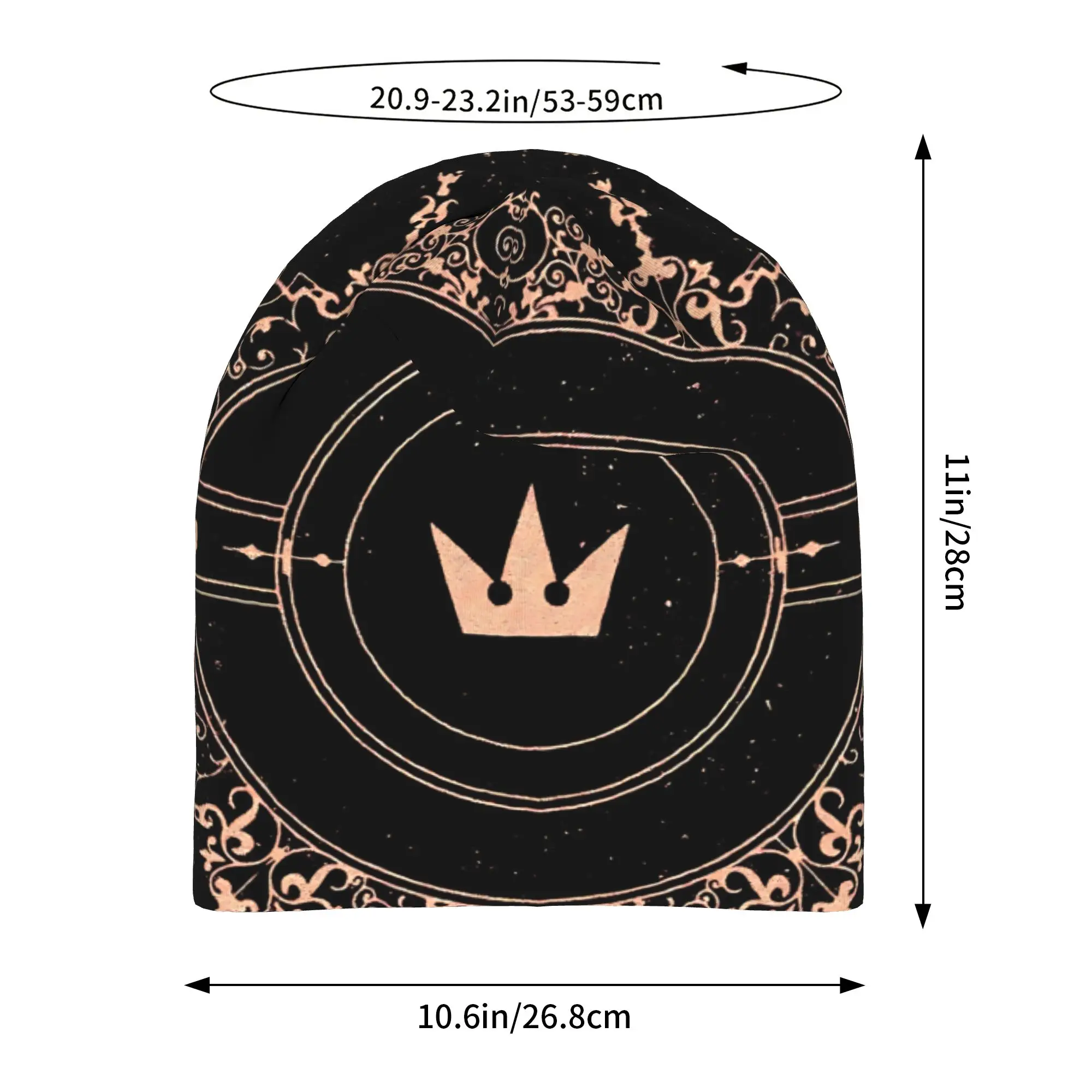 Gorros   Fashion Hats Kingdom Hearts Thin Hat Bonnet Hipster Skullies Beanies Caps Men Women's Earmuffs
