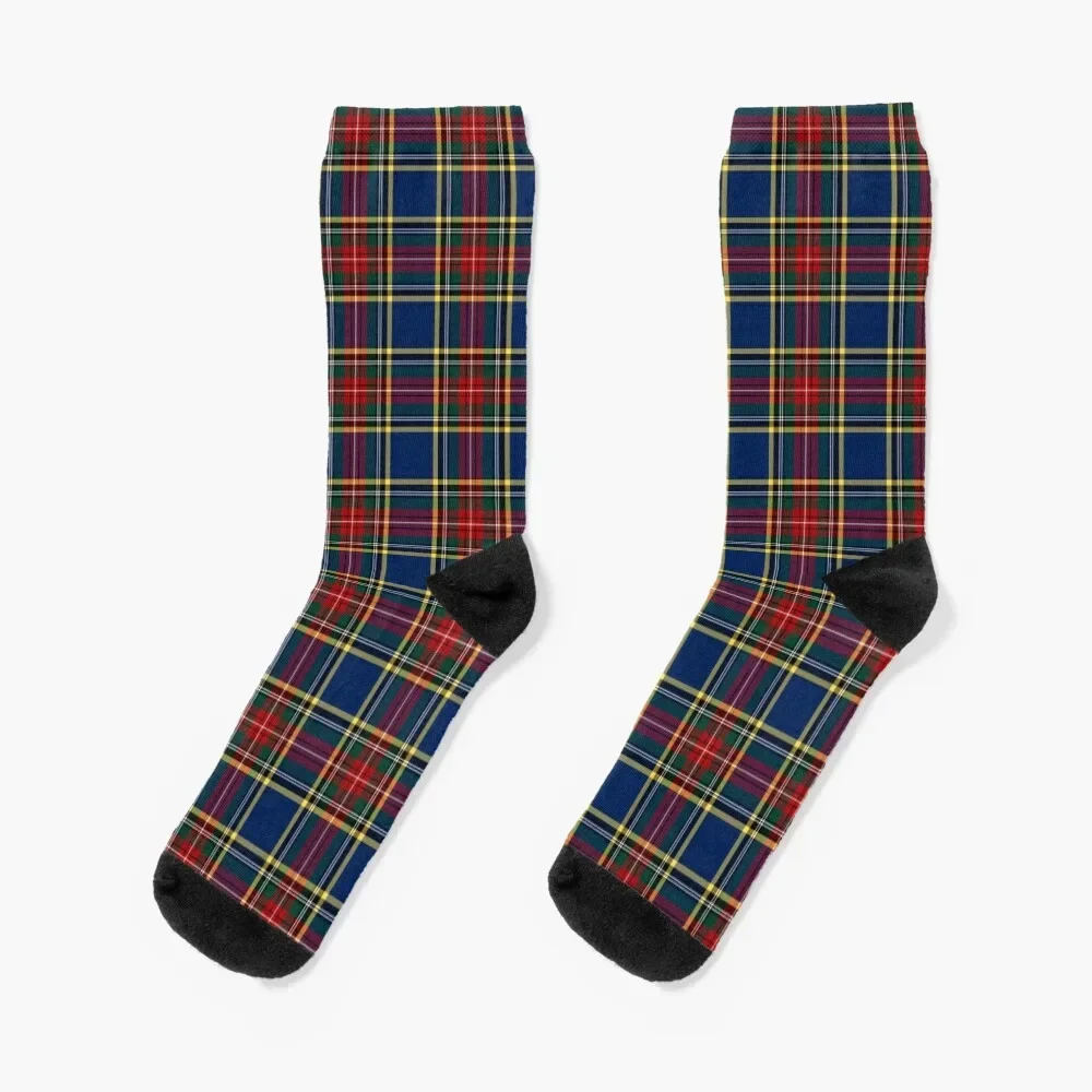 Clan MacBeth Tartan Socks kawaii cycling Women Socks Men's