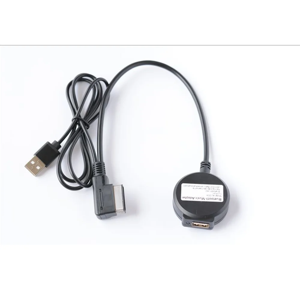 

1x подходит для Q7 A6L A8L A4L автомобильный M76E Bluetooth-совместимый кабель приемника AUX медиавход AMI MDI MMI 2G адаптер