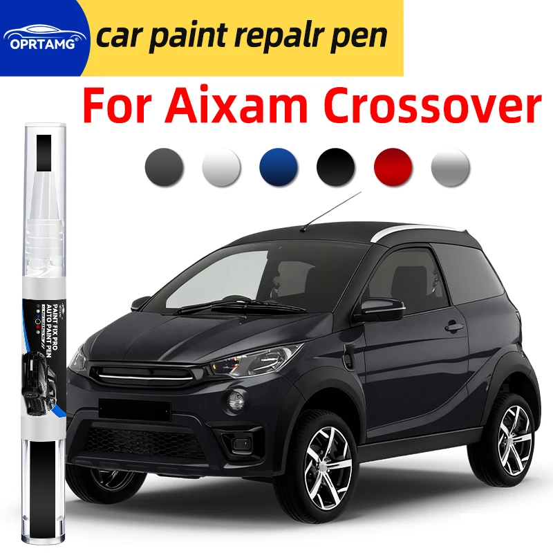 Caneta para retoque de pintura de carro, para aixam crossover, reparo de arranhões na pintura, acessórios para reparo de carroceria, ferramentas de pi