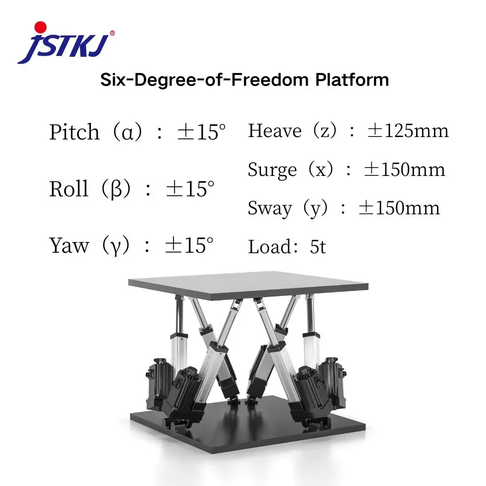 Stewart Platform (Hexapod) Systems 6-DOF Motion Simulation Platforms Customizable Stewart Platform For Aerospace Testing