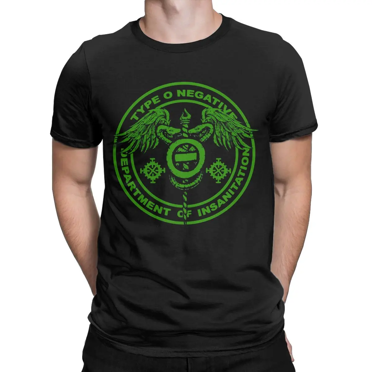 Type O Negative Department Of Sanitation Merch T-Shirt Men Women Novelty Pure Cotton Graphic Printed Cloth