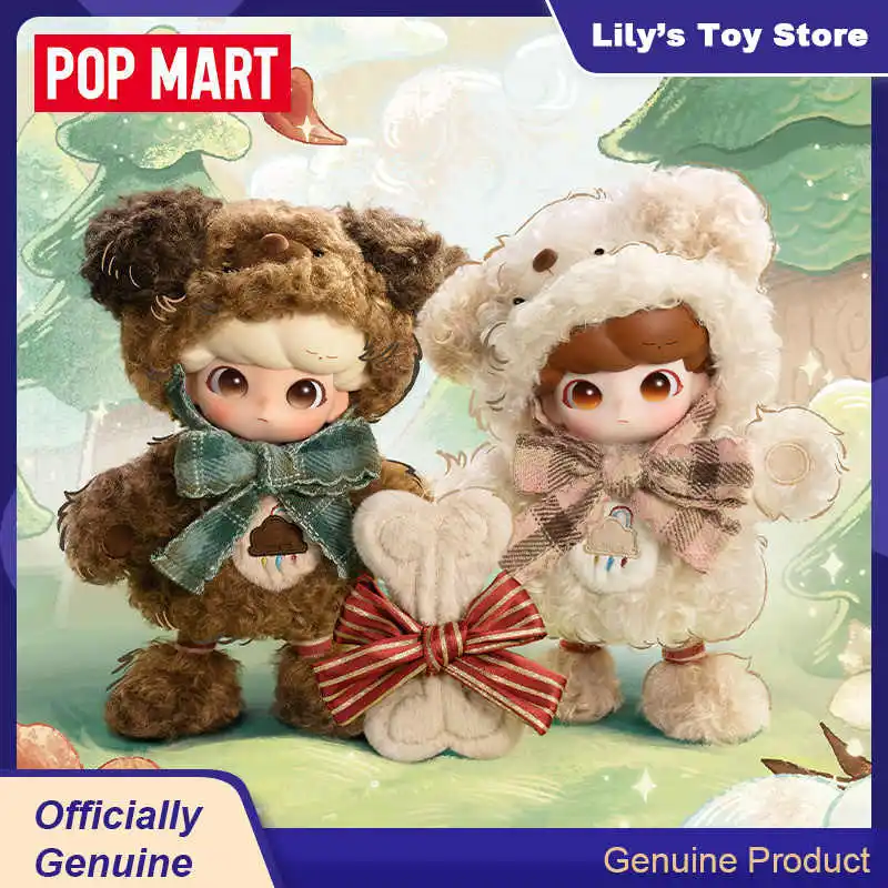 

В НАЛИЧИИ НОВИНКА POP MART Dimoo Tiny Puppy: Коллекционная шарнирная фигурка в масштабе 1:8 с плюшевым нарядом, игрушка-сюрприз в закрытой коробке