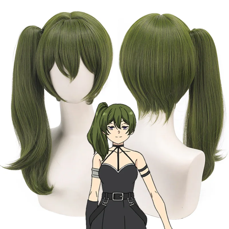 

Ubel Wig Anime Frieren: Beyond Journey's End Cosplay DokiDoki Ubel Cosplay Women 45cm Long Dark Green Hair