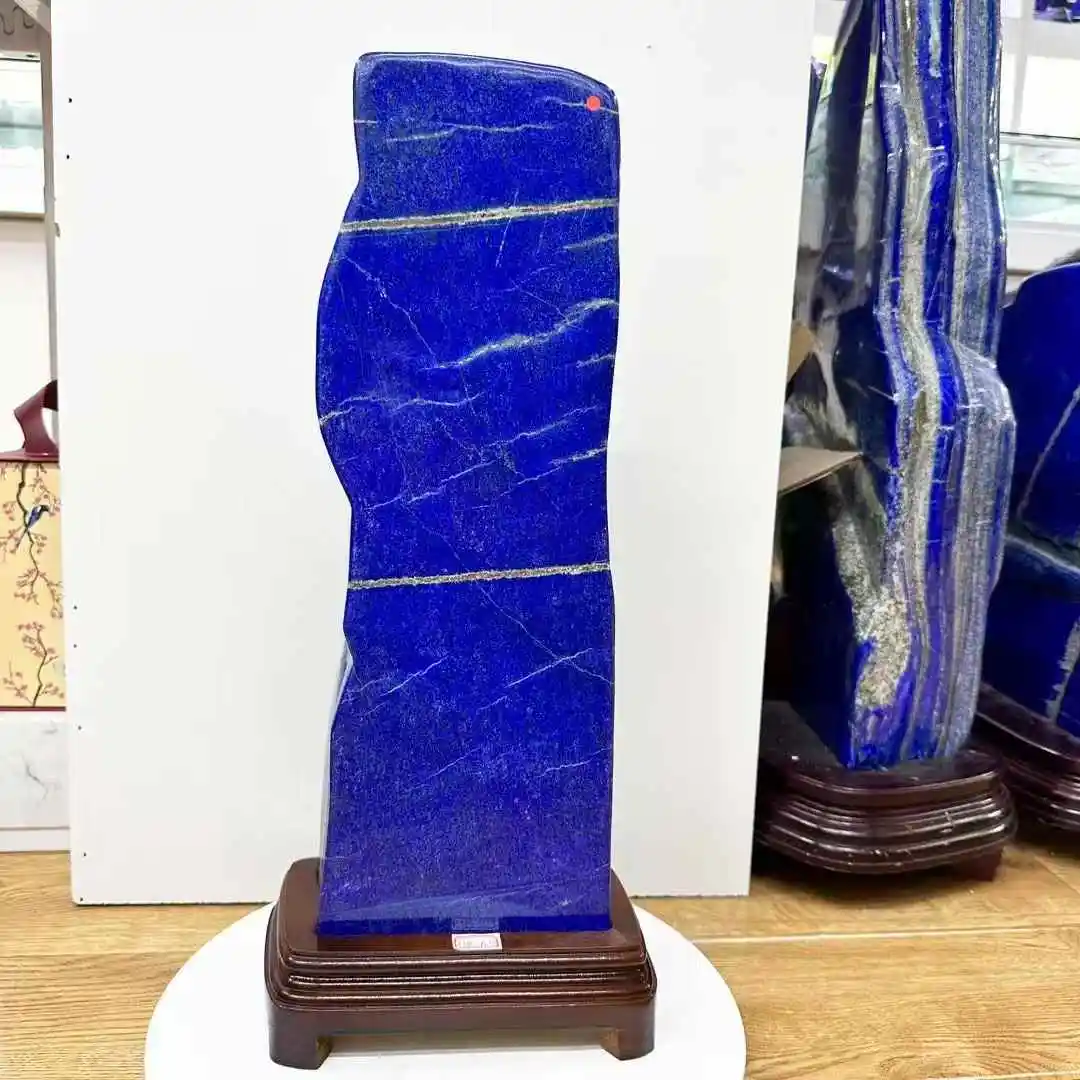 

8-15kg Big House Decorations Crystal Stone Furnishings Natural Lapis Lazuli Original Raw Rough Mineral Specimen Rock Feng Shui