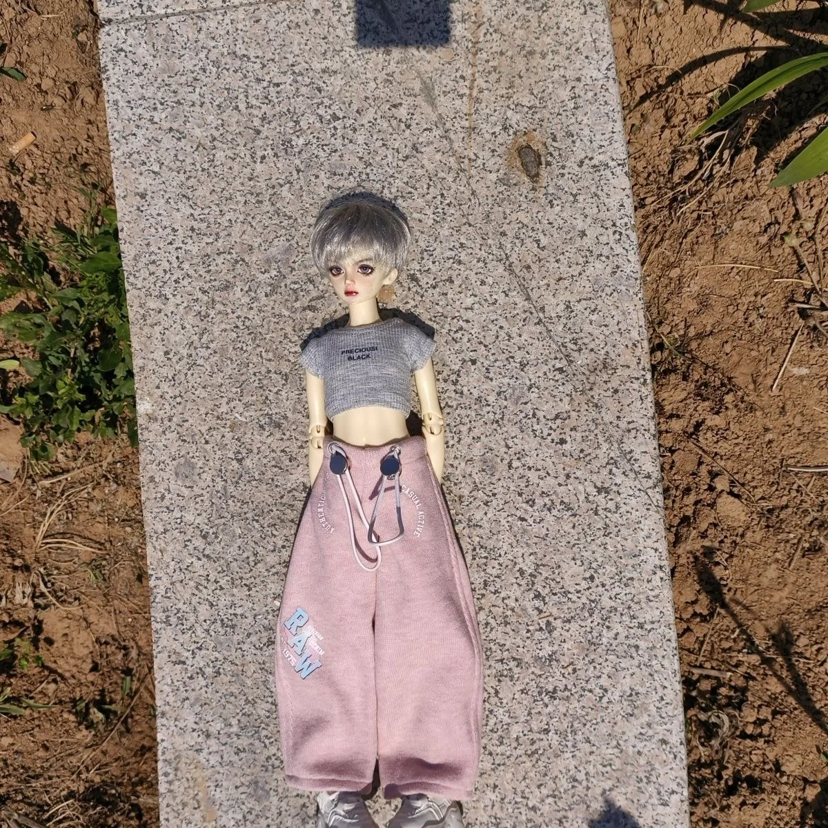 （customization 30day）BJD doll clothes suitable for 1/4 1/6 size white skirts clothing set doll accessories (2 points)