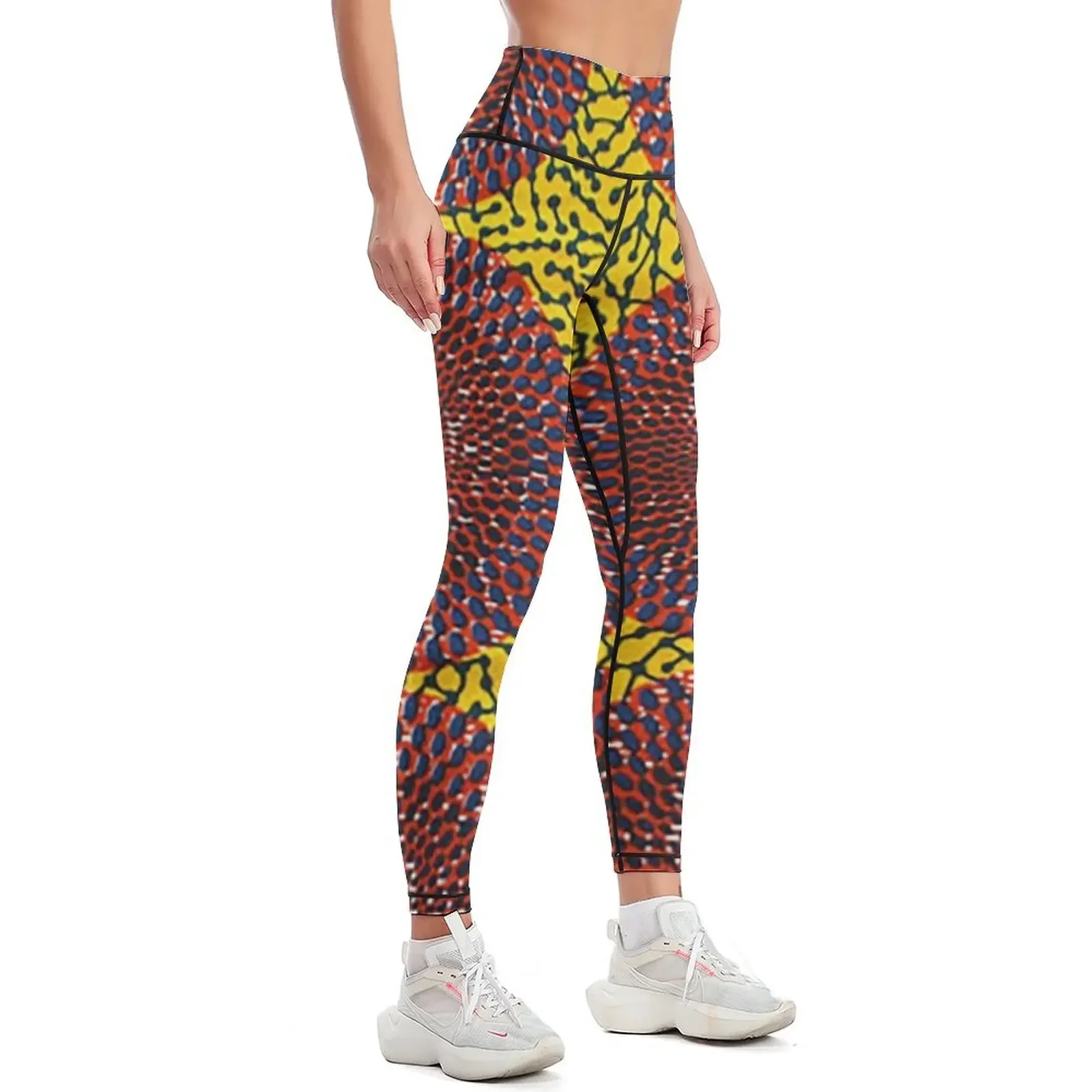 African Print design Edition 11 Leggings Tight fitting woman Pants sport Women's sports gym womans Womens Leggings