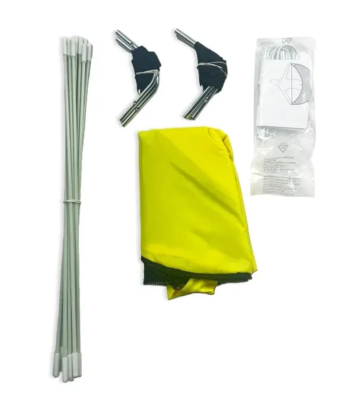 ตาข่ายฟุตบอลแบบป๊อปอัพ 2 แพ็ค – เป้าฝึกซ้อมแบบพกพาขนาด 3x2 ฟุต พร้อมกระเป๋าสำหรับเด็กอายุ 5–12 ปี