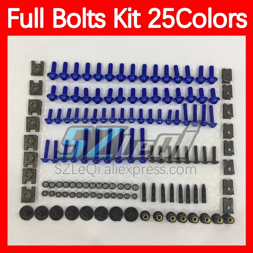 Fairing Bolts Full Screw Kit For HONDA CBR400 CBR 400RR 400 RR NC23 CBR400RR 87 88 89 1987 1988 1989 Body Bolt Screws Nuts 268ps