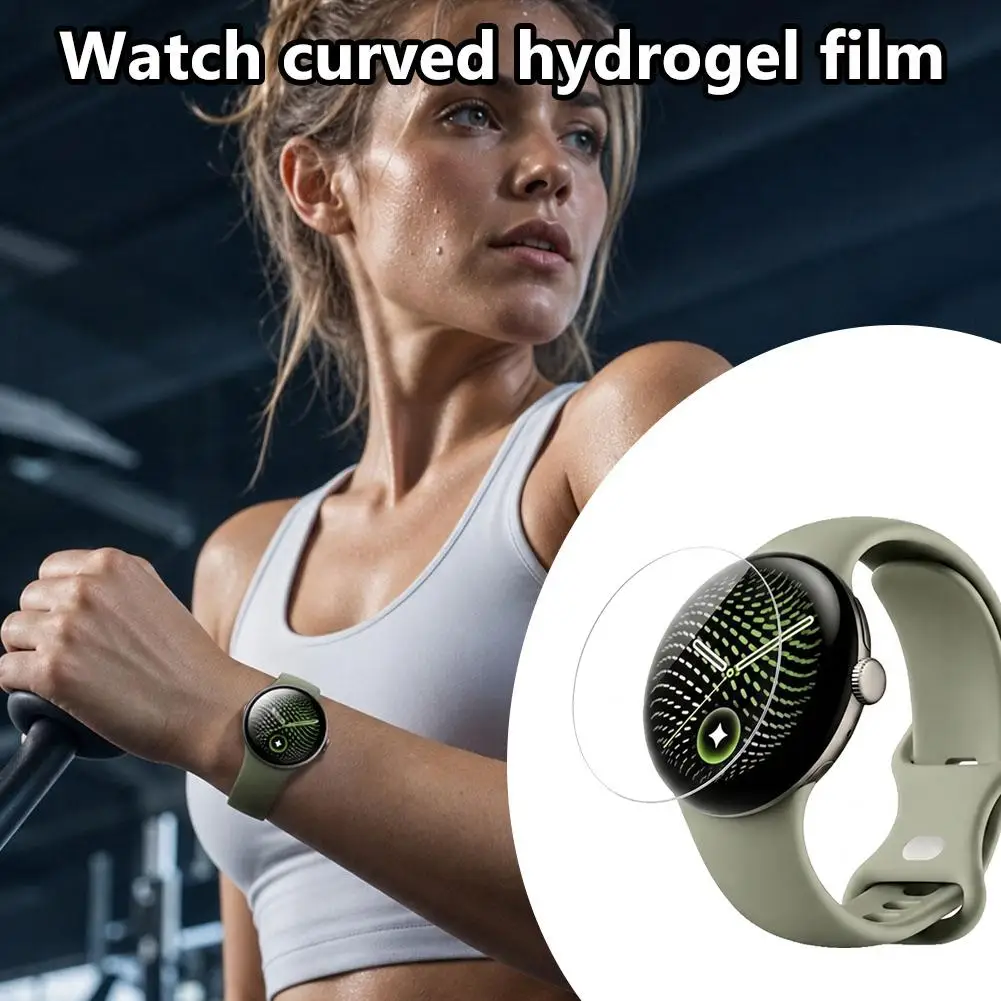 TPU Hydrogel Film For Google Pixel Watch 5 Screen Protector Accessories 45mm 41mm Anti-scratch HD Clear Soft Full Coverage