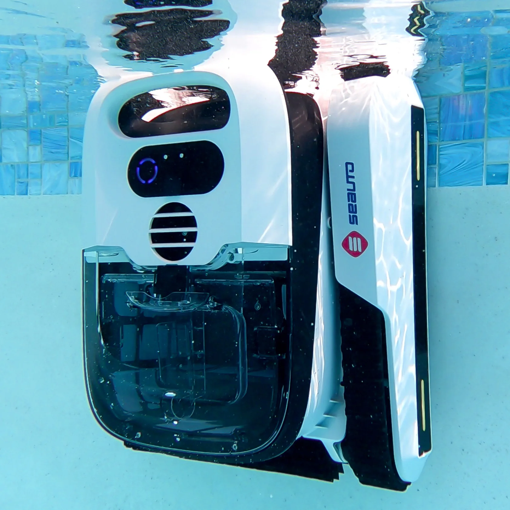 Robot de limpieza de piscinas inalámbrico inteligente automático