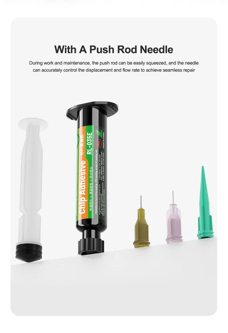 RELIFE-Adesivo Disco Rígido Selagem Chip, CPU Selagem, Tela IC, RL-035E