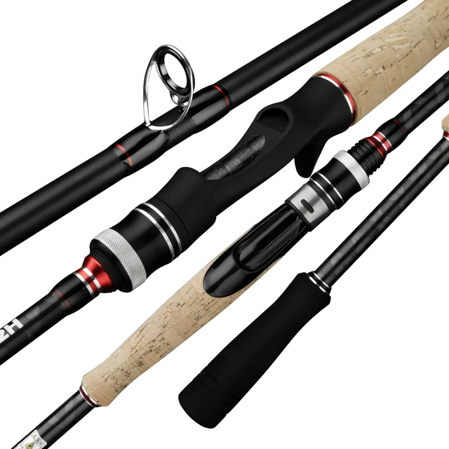 Wędka na przynętę 2,28 m, 2,4 m XH XXH Fast Action 40LB 2 sekcje Wędka Jerkbait Carbon Spinning Casting Rod for Big Game