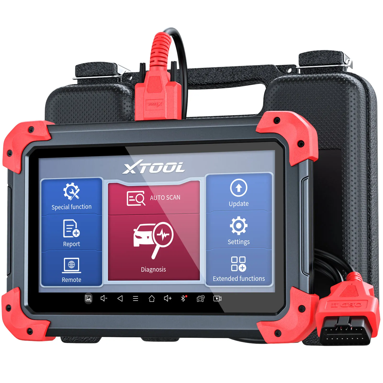 Newest XTOOL D7 Automotive All System Code Reader Key Programmer OBDII Scanner xtool Auto diagnostic tools PK MK808 CRP909E