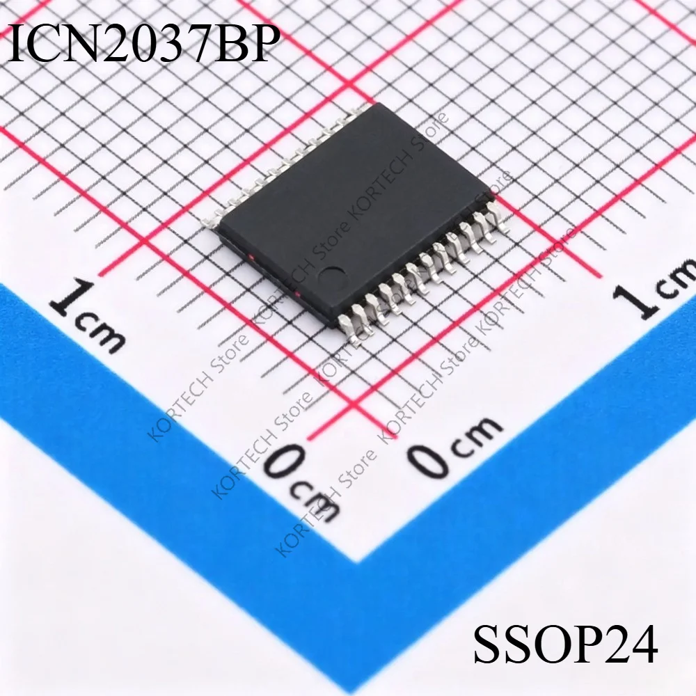 10pcs/Lot Original ICN2037 ICN2037BP SSOP24 For LED constant current display driver IC chip
