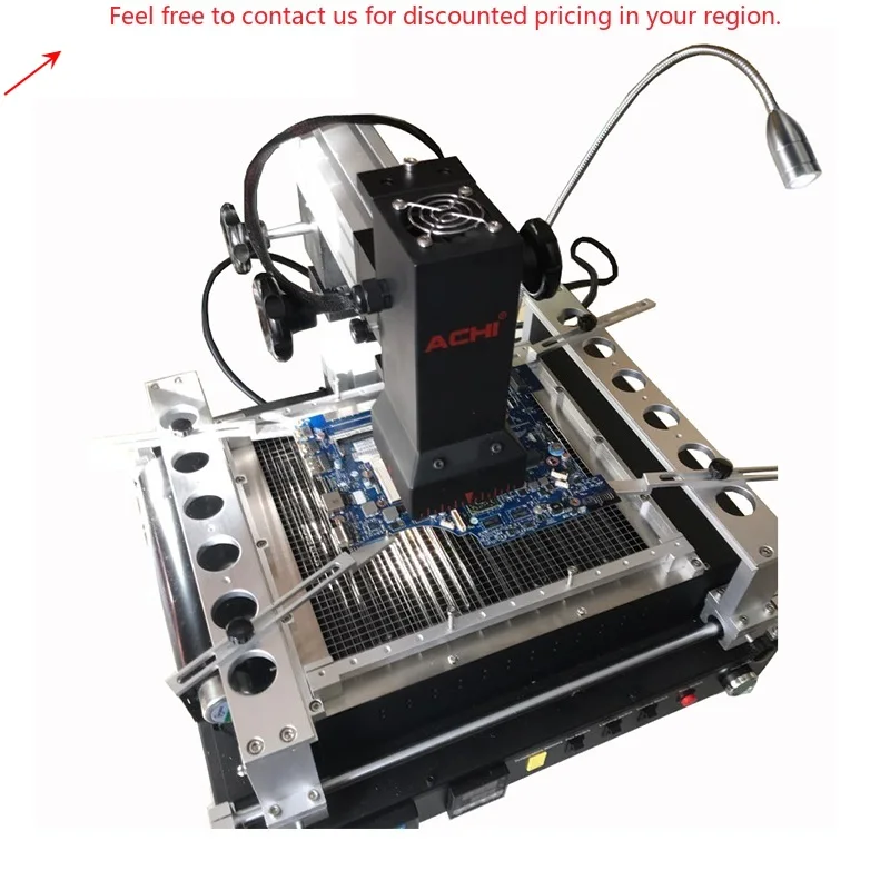 

ACHI IR-PRO-SC IR PRO SC Infrared BGA Soldering Rework Station Motherboard Chip PCB Refurbished Repair Machine
