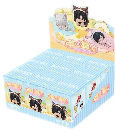 Nieuwe originele Card.Fun×Link Click Aowu Cute Beast Mini Figuur Blind Box Bureau Ornament Trendy Speelgoed Cadeau Cheng Xiaoshi & Lu Guang