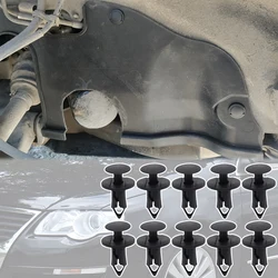 車のイミテーションレザーのフェードフラッシャー,バンパーに取り付けられたアクセサリー,バストレイに取り付け,ナット用,10個,パサートb6 b7 2005 2006 2007 2008 - 2014