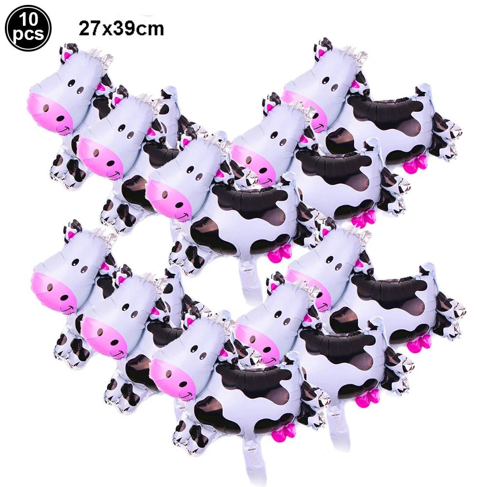 Mini Duck Shape Foil Balloon Duck Birthday Decorations for Baby Shower Farm Animal Head Foil Balloon Party Decoration