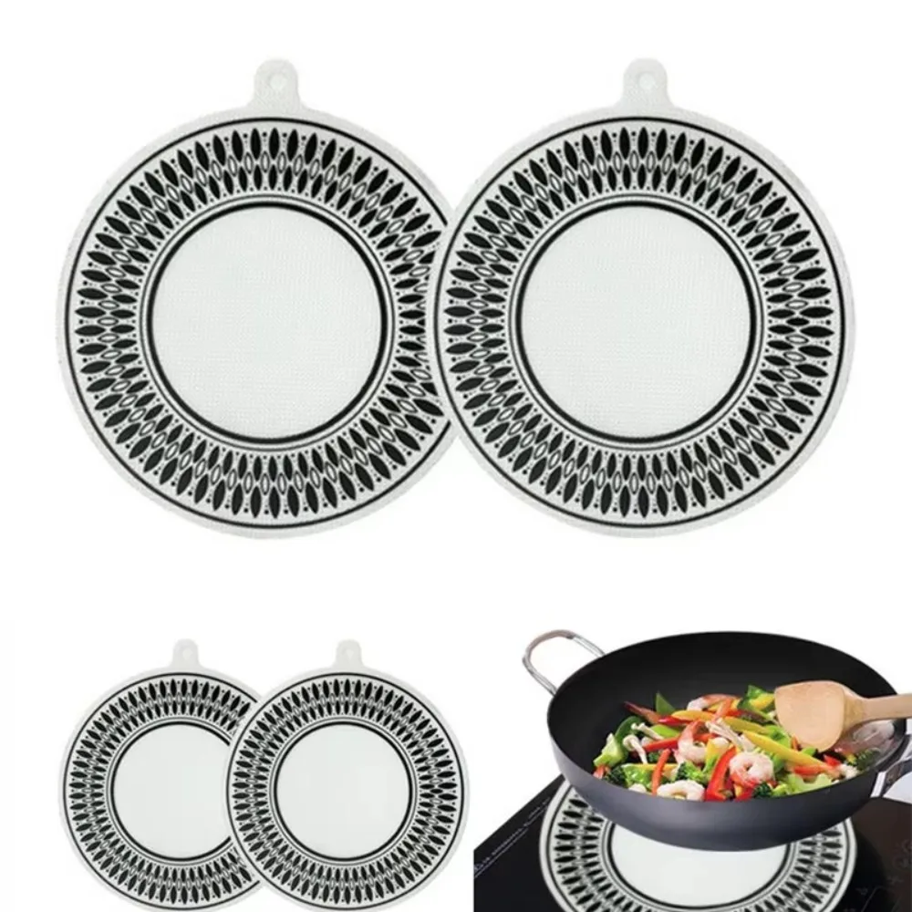 Air Fryer Liners Induction Cooktop Mat Easy To Clean Multifunctional Silicone Mats Kitchen Tools Durable