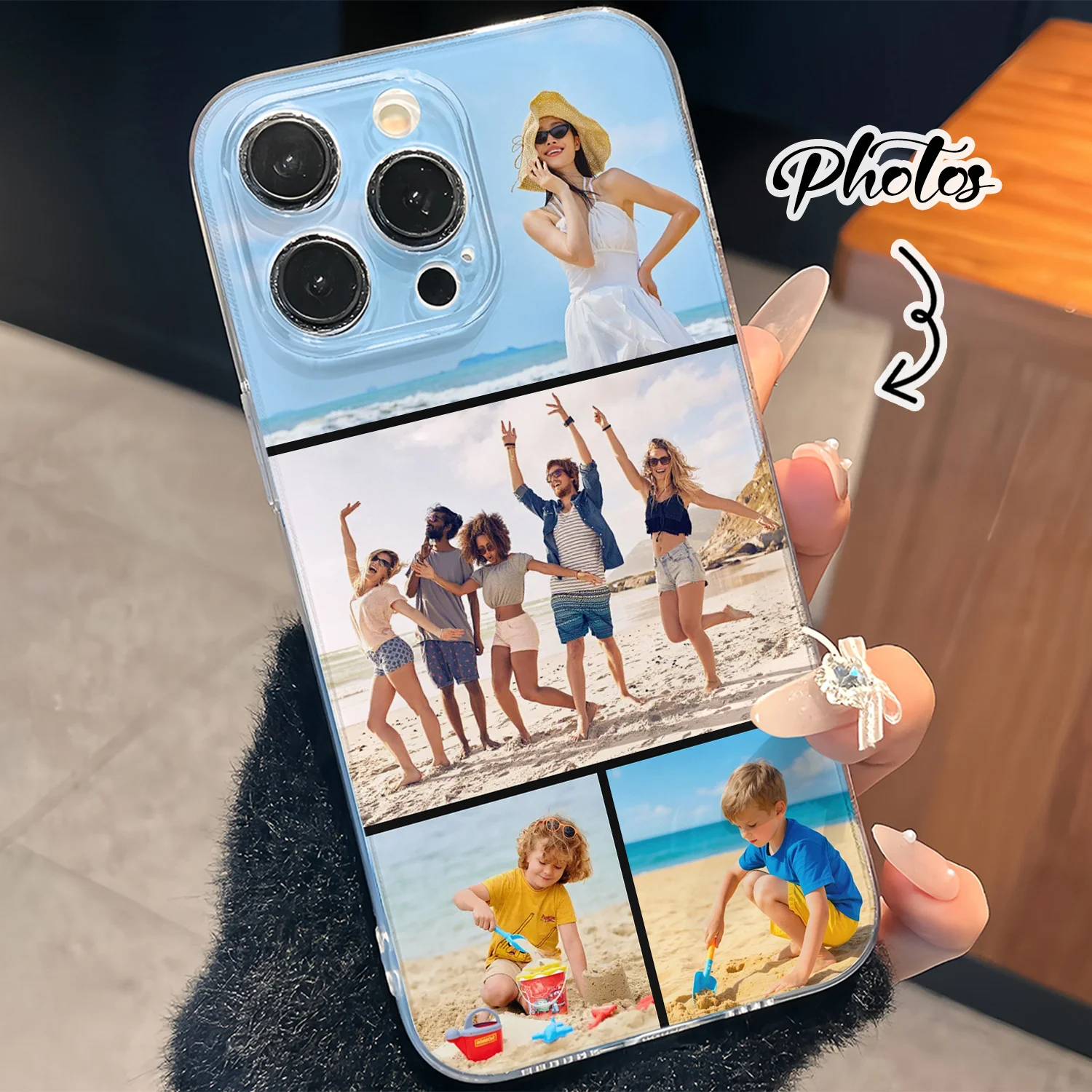 لتقوم بها بنفسك كامل العمر واضح حافظة هاتف من البولي يوريثان آيفون 17 16 15 14 13 12 11 Pro Plus Xs Max Mini X XR 8 7 Plus غطاء تصميم مخصص #4