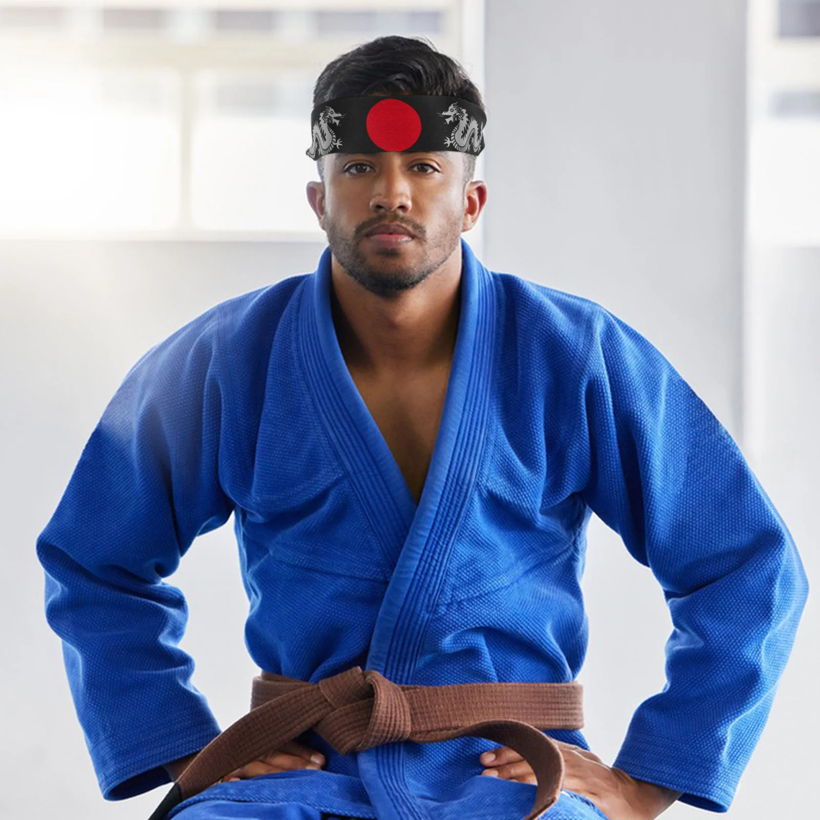 2 Pcs Japanese Hair Band Headscarf Headband for Men Chef Costume Japanese-style