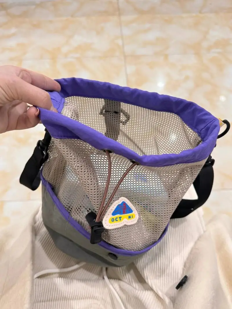 Miyagawa-mochila plegable de nailon para exteriores para niños, bolso de un solo hombro para exteriores, novedad de 2024